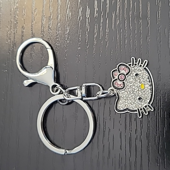 Sanrio | Accessories | Sanrio Hello Kitty Keychain With Rhinestones ...